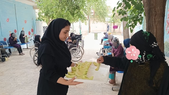 بازدید از خانه سالمندان