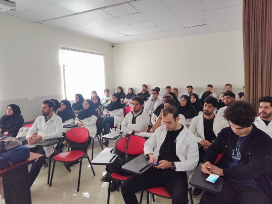 جلسه با دانشجویان منتور ترم هشتم پرستاری 
