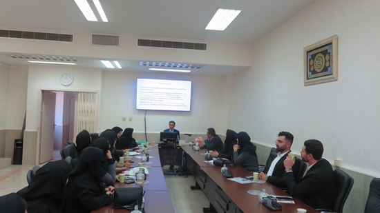 هفتمین جلسه ژورنال کلاب نیمسال اول 1405-1404 